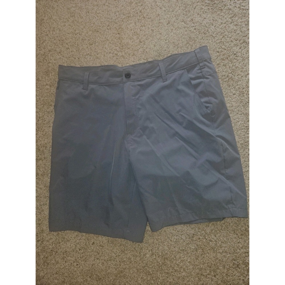 World Wide Sportsman Shorts Mens 38 Gray Cargo Nylon 9 Inseam Fishing Outdoor